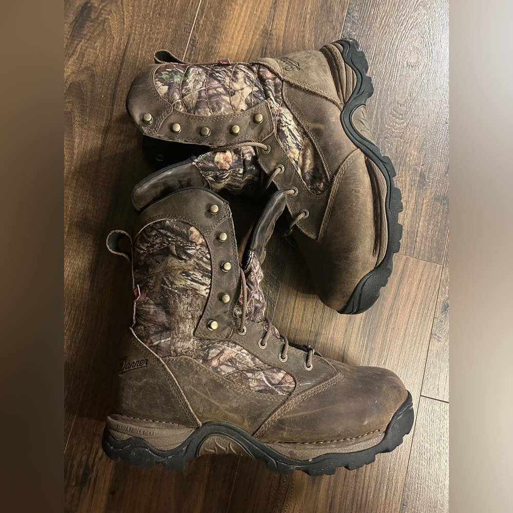 Danner Brown Camouflage Hunting Boots
